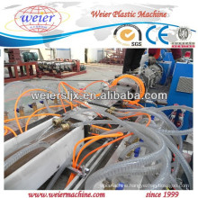 high quality of twin screw extruder machine for WPC decking produce